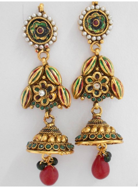 Polki Earrings